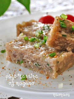 A picture of Terrine-Style Fresh Tuna & Canned Tuna Pâté.