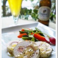 A picture of Spice-Rolled Chicken with Cumin and Thyme.