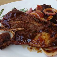 A picture of Easy Baked Lamb Chop.