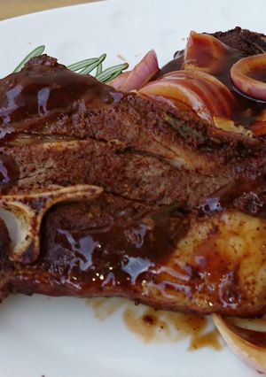 A picture of Easy Baked Lamb Chop.