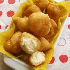 A picture of Easy Crispy and Chewy Potato Starch Donuts.