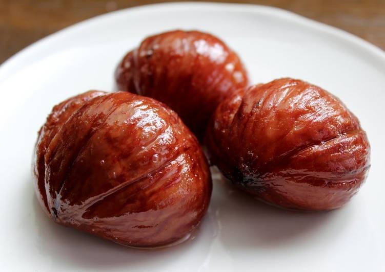 Recipe: Yummy Chestnuts Simmered in White Wine