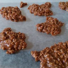 A picture of No bake, Summer time cookies.