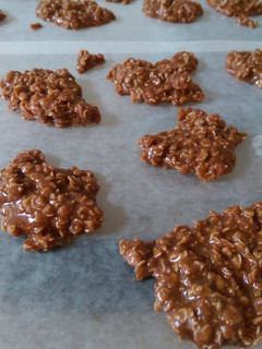 A picture of No bake, Summer time cookies.
