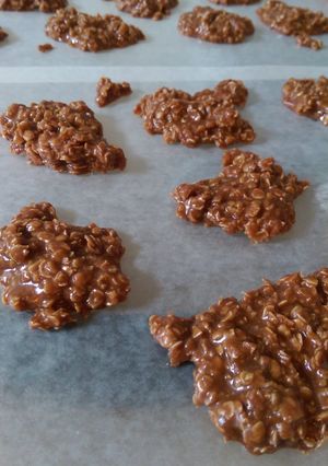 A picture of No bake, Summer time cookies.