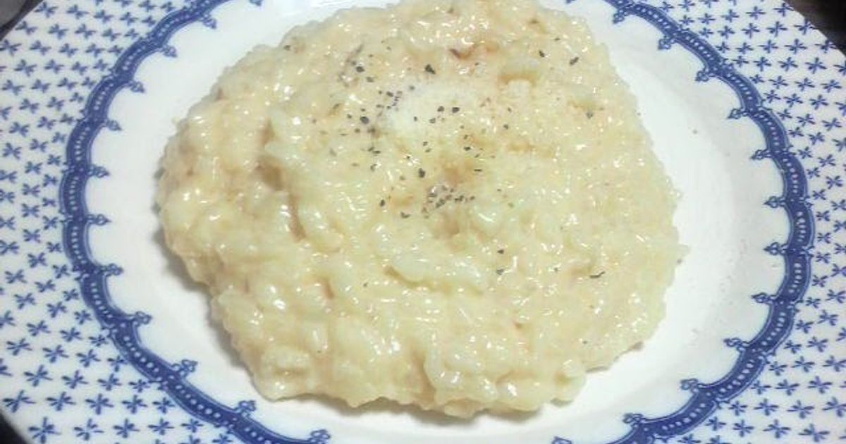 Milk Risotto Rich Soy Milk & Cheese Risotto Recipe By Cookpad.Japan