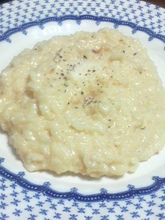 A picture of Rich Soy Milk & Cheese Risotto.