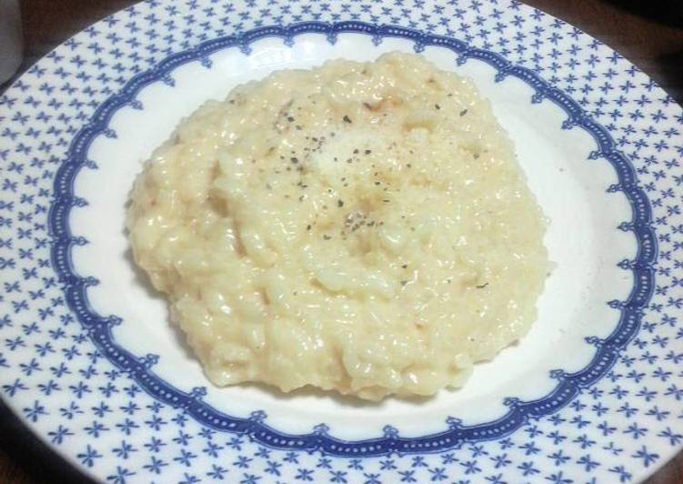 Recipe of Perfect Rich Soy Milk &amp; Cheese Risotto