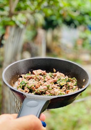 Hình của món Thịt Bò Xào Lá Lốt Cho Bé.