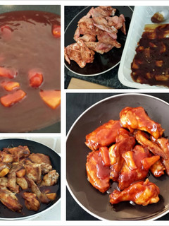 A picture of Hawaiian Honey BBQ Wings.