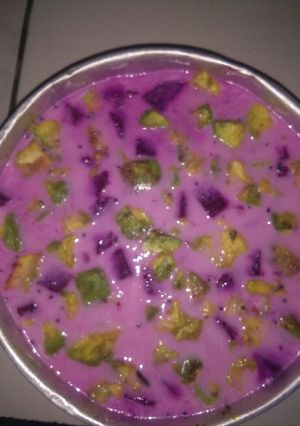 Foto resep Puding susu naga alpukad