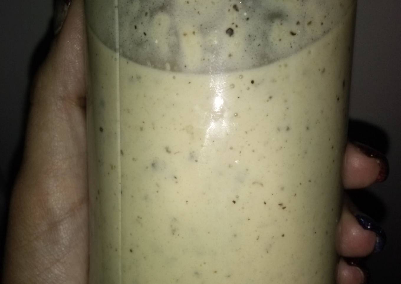 Momma's Parmesan peppercorn pizza sauce (can be used as Alfredo with less pepper)
