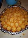 Tater crown cheeseburger casserole