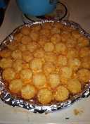 Tater crown cheeseburger casserole