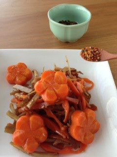 A picture of Root Vegetable Kinpira Stir-fry.