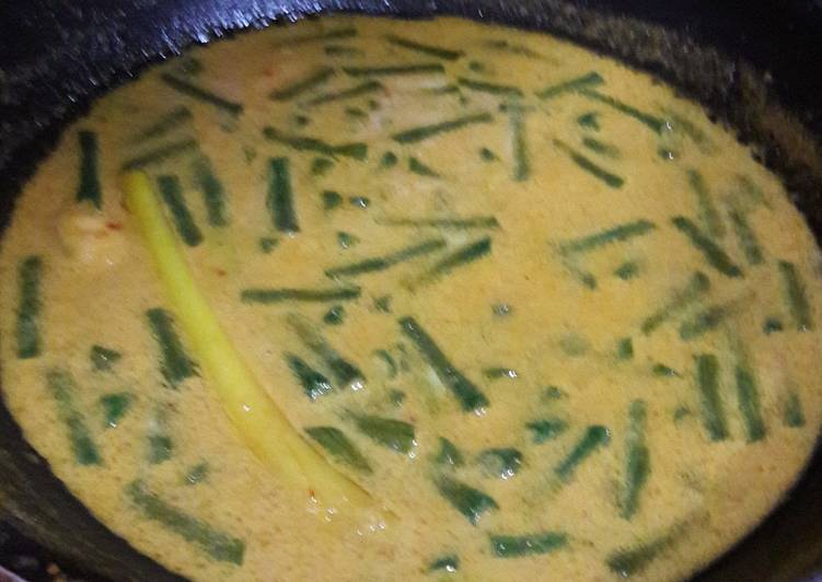 Gulai Udang Kacang Panjang ala Mama