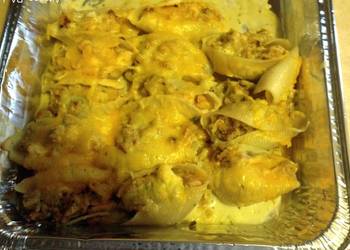 Easiest Way to Cook Tasty Chicken Stuffed Shells