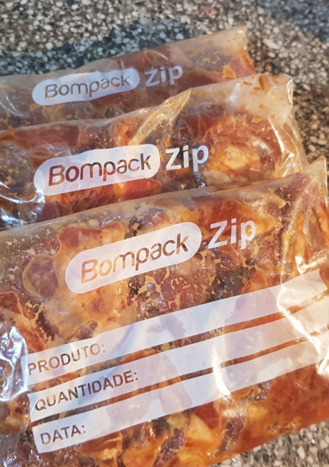 Una foto de Carne de cerdo marinada (para frezzer)