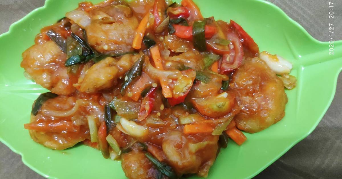 Resep Udang Tepung Asam Manis Oleh Oryzanarasativa Cookpad