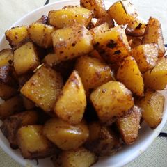 A picture of Jeera aloo.