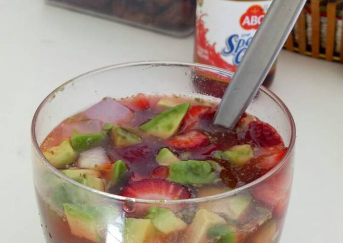 Recipe of Quick Summer Fruits Beverage