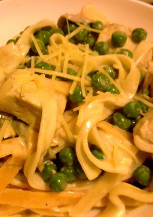 A picture of Creamy Chicken Pasta.