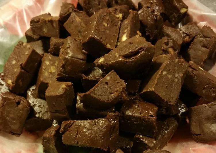 Recipe of Super Quick Homemade Easy fudge