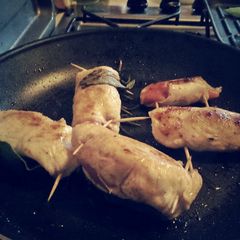 A picture of Parma roulades.