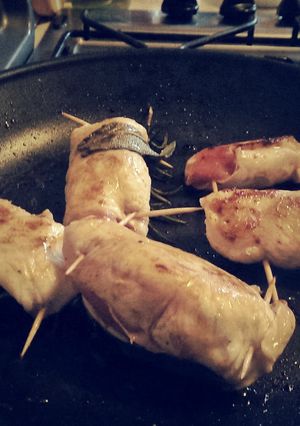A picture of Parma roulades.