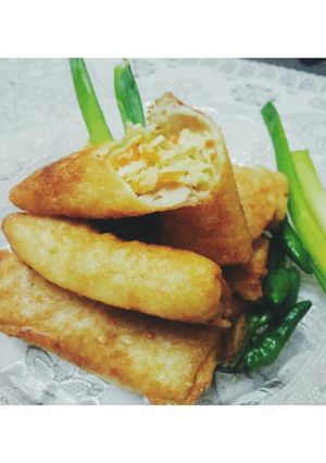 Foto resep Lumpia isi rebung kriuk