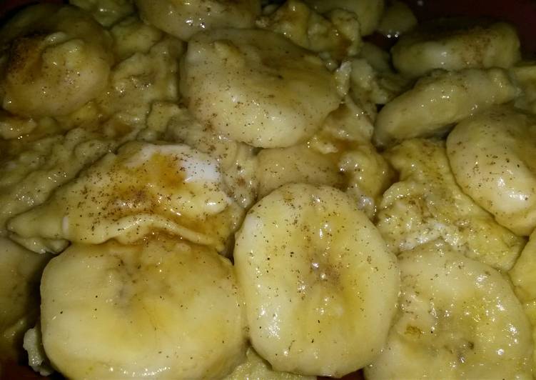 Recipe of Favorite Sig&#39;s Scrambled Egg with Banana