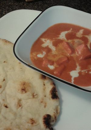 A picture of Paneer mahkni.