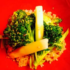 A picture of Steamed Broccoli.