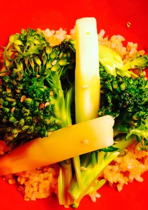 A picture of Steamed Broccoli.