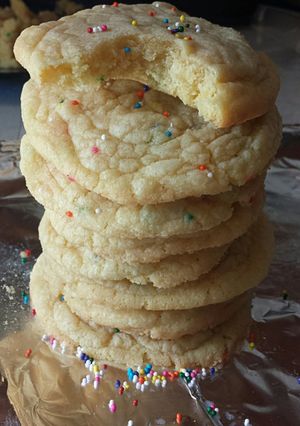 A picture of Vanilla Pudding Cookies.