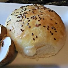 A picture of Ham and Swiss Stuffed Rolls.