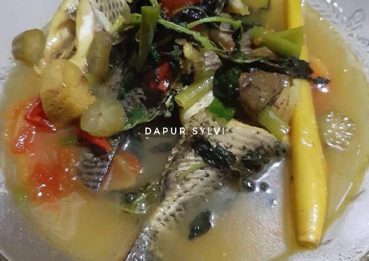Sup ikan nila kemangi