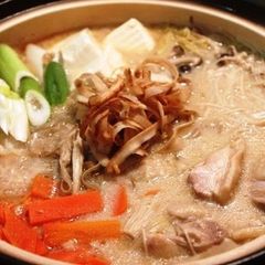 A picture of My Family's Soy Milk Hot Pot.