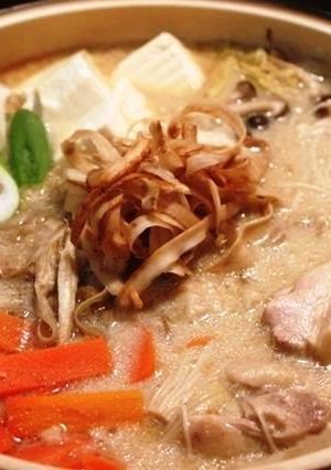A picture of My Family's Soy Milk Hot Pot.