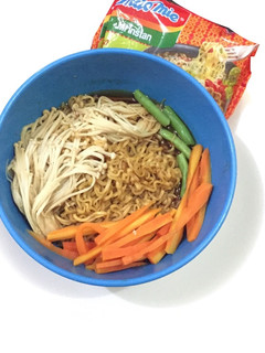 Foto resep Indomie coto makasar jamur enoki