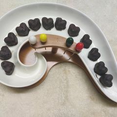 A picture of Homemade Dark Chocolate.
