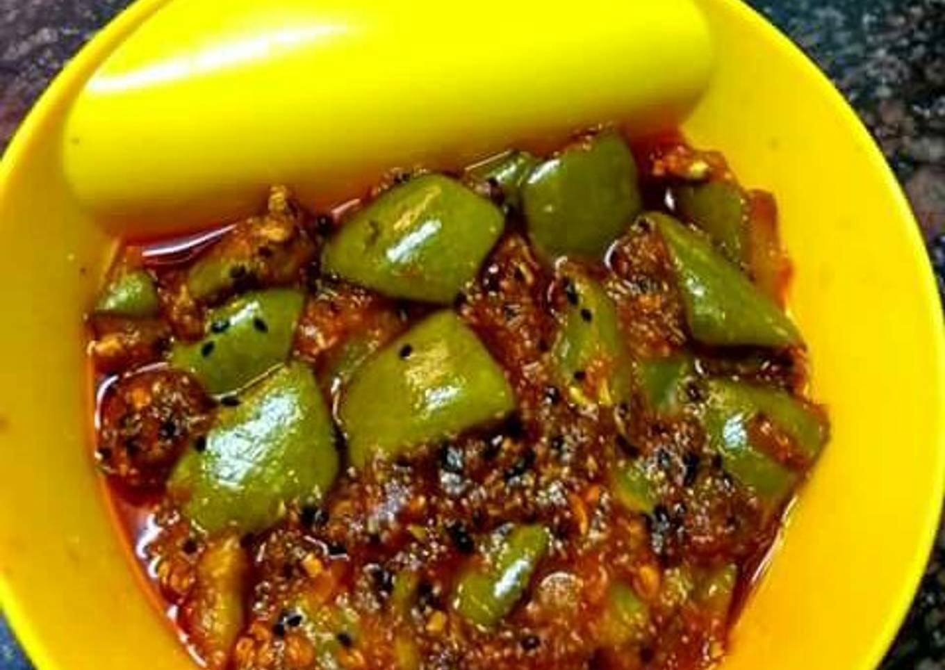 Raw mango Ka instant pickle