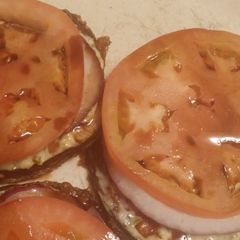 A picture of Eggplant Sandwiches.