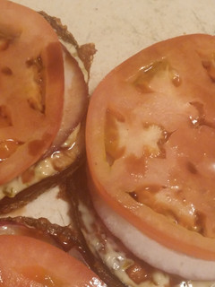 A picture of Eggplant Sandwiches.