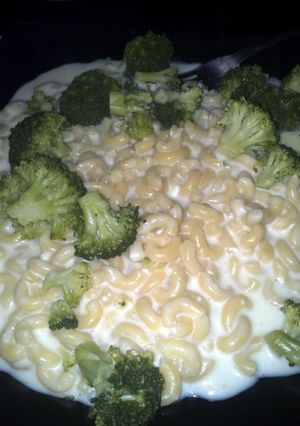 A picture of NPR Microwavable Mac and Cheese.