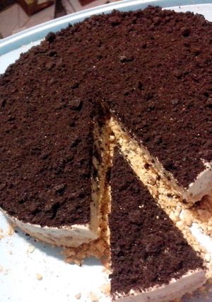 A picture of Oreo Cheese Cake.