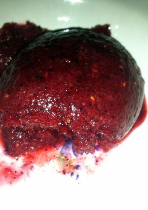 A picture of Forest Fruit Sorbet.