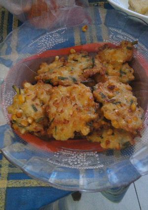 Foto resep Dadar jagung / bakwan jagung eggless