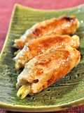 Whole Myoga Ginger Pork Rolls
