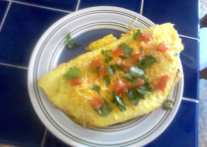 Chicken taco omelette Recipe